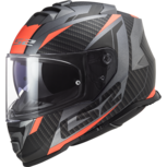 LS2 FF800 Storm Racer matt titanium fluo orange LS2 FF800 Storm Racer matt titanium fluo orange