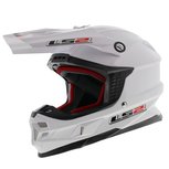 LS2 MX456 Light Single Mono gloss white LS2 MX456 Light Single Mono gloss white