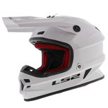 LS2 MX456 Light EVO Single Mono gloss white LS2 MX456 Light EVO Single Mono gloss white