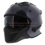 Vito Jet Bruzano helmet gloss carbon look Vito Jet Bruzano helmet gloss carbon look