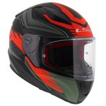 LS2 FF353 Rapid Gale matt black orange green LS2 FF353 Rapid Gale matt black orange green