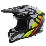 Airoh Aviator 3 AMS² Rainbow - White Black Yellow Red Airoh Aviator 3 AMS² Rainbow - White Black Yellow Red