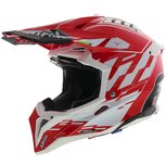 Airoh Aviator 3 AMS² Rampage - Gloss White Red Airoh Aviator 3 AMS² Rampage - Gloss White Red