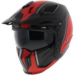 MT Streetfighter SV Twin helm matt black red MT Streetfighter SV Twin helm matt black red
