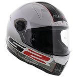 LS2 FF385 CR1 Racing helmet gloss white LS2 FF385 CR1 Racing helmet gloss white