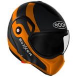 ROOF Helmet New Boxxer Fuzo Matt Black Orange ROOF Helmet New Boxxer Fuzo Matt Black Orange