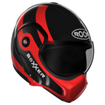 ROOF Helmet New Boxxer Fuzo Black Red ROOF Helmet New Boxxer Fuzo Black Red