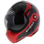 ROOF Helmet New Boxxer Fuzo Black Red ROOF Helmet New Boxxer Fuzo Black Red