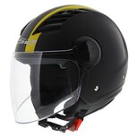 LS2 OF562 Airflow Metropolis Matt Black Yellow LS2 OF562 Airflow Metropolis Matt Black Yellow