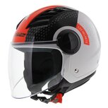 LS2 OF562 Airflow Condor Gloss White Black Red LS2 OF562 Airflow Condor Gloss White Black Red