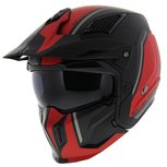 MT Streetfighter SV Twin helm matt black red MT Streetfighter SV Twin helm matt black red