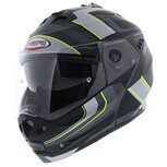 Caberg Systeemhelm Duke II Tour Matt Black yellow Caberg Systeemhelm Duke II Tour Matt Black yellow