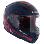 LS2 FF353 Rapid Xtreet Matt Blue Purple LS2 FF353 Rapid Xtreet Matt Blue Purple