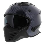 Vito Jet Bruzano helmet gloss carbon look Vito Jet Bruzano helmet gloss carbon look