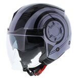 Vito Isola helmet gloss grey black Vito Isola helmet gloss grey black