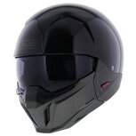 HJC I20 Streetfighter helmet pearl black semi flat titanium HJC I20 Streetfighter helmet pearl black semi flat titanium
