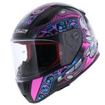LS2 FF353 Rapid Mini Voodoo gloss black fluo pink LS2 FF353 Rapid Mini Voodoo gloss black fluo pink