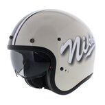 Nikko N500 Jet helmet Classic beige black Nikko N500 Jet helmet Classic beige black