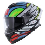 MT Thunder 4 SV full face helmet Drax B7 Gloss Blue MT Thunder 4 SV full face helmet Drax B7 Gloss Blue