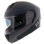 Vito Furio 2 Modular Motorcycle Helmet - matt black red Vito Furio 2 Modular Motorcycle Helmet - matt black red