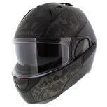 Shark EVO ES K-Rozen matt black silver Shark EVO ES K-Rozen matt black silver