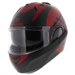 Shark Evo ES Kedje Matt Black Red RKR Shark Evo ES Kedje Matt Black Red RKR
