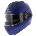 Shark EVO-GT Modular Helmet Blank blue matt B06 Shark EVO-GT Modular Helmet Blank blue matt B06