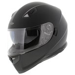 Jopa Sonic fullface helmet solid matt black with sunvisor Jopa Sonic fullface helmet solid matt black with sunvisor