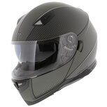 Jopa Sonic fullface helmet matt grey black with sunvisor Jopa Sonic fullface helmet matt grey black with sunvisor