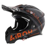 Airoh Aviator Ace Helmet Amaze matt black orange Airoh Aviator Ace Helmet Amaze matt black orange