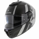 Shark Spartan RS carbon Shawn matt black silver Shark Spartan RS carbon Shawn matt black silver