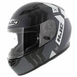 HJC CS15 Martial motorcycle helmet matt grey white black HJC CS15 Martial motorcycle helmet matt grey white black