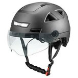 Vito E-Light helmet with visor matt black for E-bike / Speed Pedelec Vito E-Light helmet with visor matt black for E-bike / Speed Pedelec