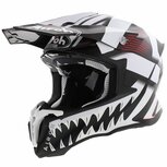 Airoh Motocross Helmet Twist 2.0 Mask Matt White Black Red Airoh Motocross Helmet Twist 2.0 Mask Matt White Black Red