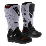Sidi Crossfire 3 SRS MX Off road Boots Black White Sidi Crossfire 3 SRS MX Off road Boots Black White