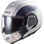 LS2 FF906 Advant Cooper gloss white blue LS2 FF906 Advant Cooper gloss white blue