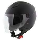 Vito Moda helmet matt black Notte long visor Vito Moda helmet matt black Notte long visor