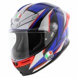 AGV K6 S Slashcut helmet Black Blue Red AGV K6 S Slashcut helmet Black Blue Red