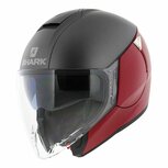 Shark Citycruiser helmet dual red anthracite red blank matt RAR Shark Citycruiser helmet dual red anthracite red blank matt RAR