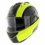 Shark Evo ES Motorcycle Flip Up Helmet Endless gloss yellow black silver YKS Shark Evo ES Motorcycle Flip Up Helmet Endless gloss yellow black silver YKS