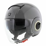 Shark Nano helmet blank gloss gun silver S05 Shark Nano helmet blank gloss gun silver S05