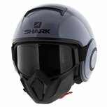Shark Helmet Street Drak blank gloss nardo grey S01 Shark Helmet Street Drak blank gloss nardo grey S01