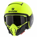 Shark Helmet Street Drak Neon series matt yellow black YKK Shark Helmet Street Drak Neon series matt yellow black YKK