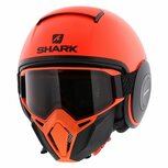 Shark Helmet Street Drak Neon series matt orange black OKK Shark Helmet Street Drak Neon series matt orange black OKK