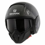 Shark Helmet Street Drak Crower matt black anthracite silver KAS Shark Helmet Street Drak Crower matt black anthracite silver KAS