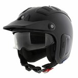 Shark X-Drak 2 blank matt black KMA trial helmet Shark X-Drak 2 blank matt black KMA trial helmet