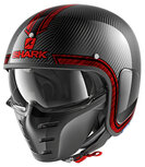 Shark S-Drak Carbon Helmet Vinta gloss carbon black red DUR Shark S-Drak Carbon Helmet Vinta gloss carbon black red DUR