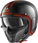 Shark S-Drak Carbon Helmet Vinta gloss carbon black orange DUO Shark S-Drak Carbon Helmet Vinta gloss carbon black orange DUO