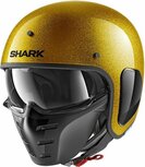 Shark S-Drak helmet blank gloss glitter gold GGX Shark S-Drak helmet blank gloss glitter gold GGX