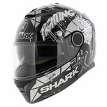 Shark Spartan 1.2 Lorenzo Catalunya GP- Black White Silver Shark Spartan 1.2 Lorenzo Catalunya GP- Black White Silver